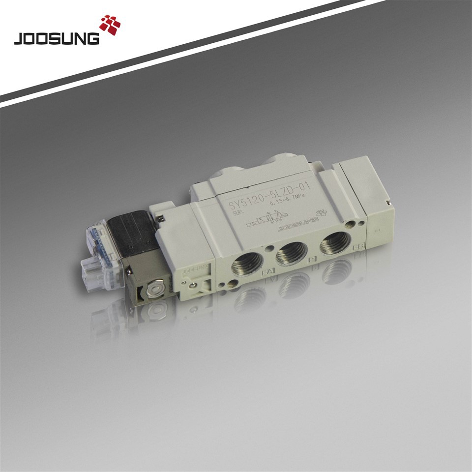 SY7120-5L-02 Single Coil Pneumatic Solenoid Valve